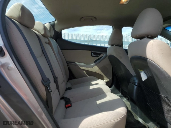 2015 Hyundai Elantra Limited with VIN 5NPDH4AE0FH644458, listed as a Copart auction lot 50271545 with 114,160 mi miles and Salvage Title. Bid and sale history available at carsss.com. Image 10.