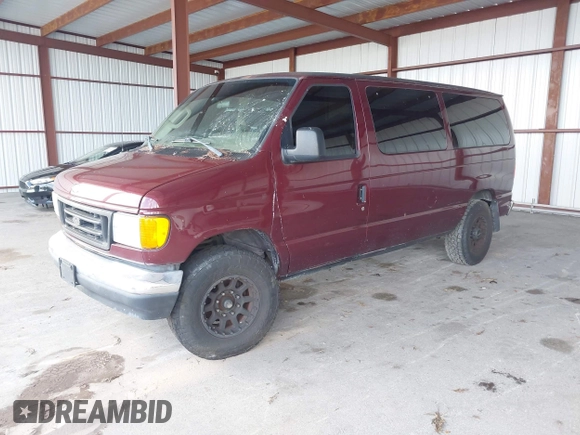 2007 Ford Econoline Passenger XL with VIN 1FBNE31L57DB42403, listed as a IAAI auction lot 41997050 with 217,651 mi miles and . Bid and sale history available at carsss.com. Image 2.