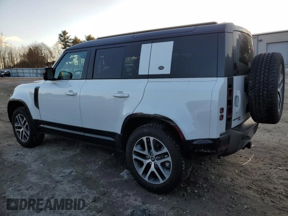 2023 Land Rover Defender X-Dynamic SE with VIN SALE2EEU8P2212323, listed as a Copart auction lot 88882675 with 15,286 mi miles and Salvage Title. Bid and sale history available at DreamBid. Image 2.