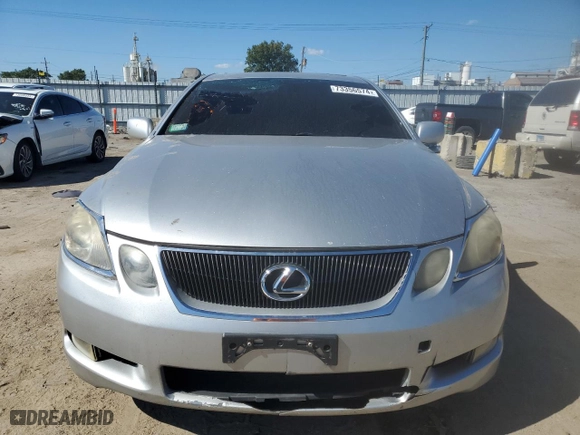 2006 Lexus GS 300 with VIN JTHCH96S160010479, listed as a Copart auction lot 73356574 with 0 mi miles and Salvage Title. Bid and sale history available at carsss.com. Image 5.