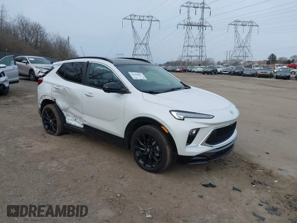 2024 Buick Encore GX Sport Touring с VIN KL4AMESL7RB024739, выставлен на аукционе IAAI как лот 41600883 с пробегом 3 481 миль миль и . История ставок и продаж доступна на DreamBid. Изображение 1.