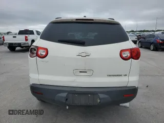 2012 Chevrolet Traverse LS with VIN 1GNKRFED7CJ157270, listed as a Copart auction lot 51219255 with Not Provided miles and Salvage Title. Bid and sale history available at DreamBid. Image 6.
