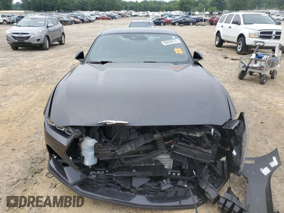 2024 Ford Mustang EcoBoost with VIN 1FA6P8TH3R5114246, listed as a Copart auction lot 60058575 with 12,093 mi miles and Salvage title. Bid and sale history available at DreamBid. Image 5.