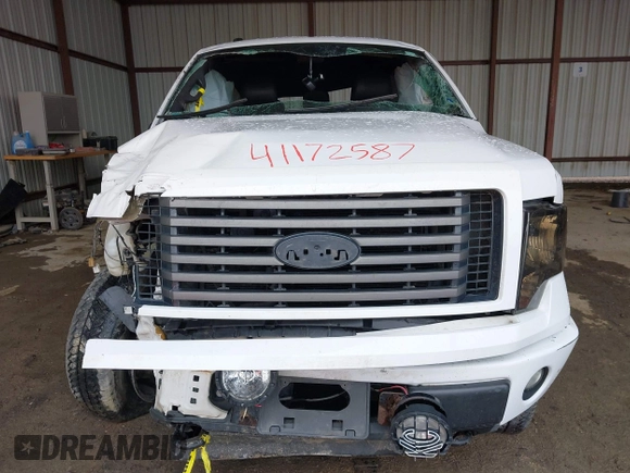2011 Ford F-150 XL with VIN 1FTFW1EF3BFB82868, listed as a IAAI auction lot 41172587 with 242,928 mi miles. Bid and sale history available at carsss.com. Image 12.