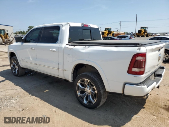 2020 Ram 1500 Limited with VIN 1C6RREHT8LN133645, listed as a Copart auction lot 66593964 with 112,388 mi miles and Salvage title. Bid and sale history available at DreamBid. Image 2.