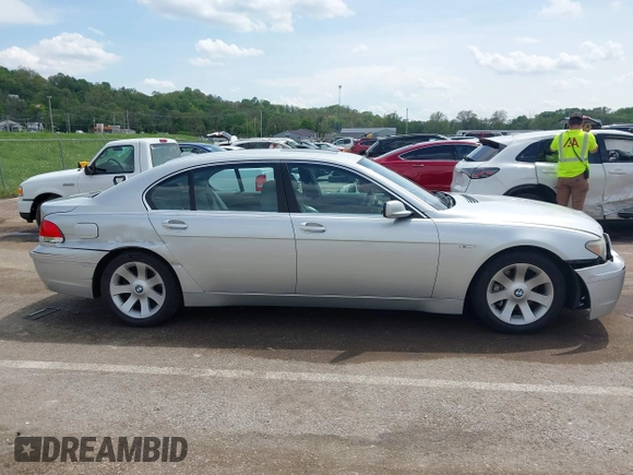2003 BMW 7 Series 745Li with VIN WBAGN63443DR14666, listed as a IAAI auction lot 42088916 with 164,846 mi miles and . Bid and sale history available at DreamBid. Image 13.