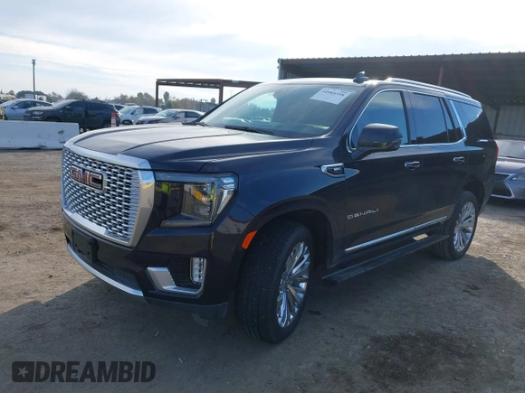 2021 GMC Yukon Denali with VIN 1GKS2DKL5MR144814, listed as a IAAI auction lot 40984358 with 1 mi miles. Bid and sale history available at carsss.com. Image 17.
