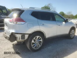 2015 Nissan Rogue SV with VIN 5N1AT2MT6FC787079, listed as a Copart auction lot 52744835 with 137,008 mi miles and Salvage Title. Bid and sale history available at DreamBid. Image 3.