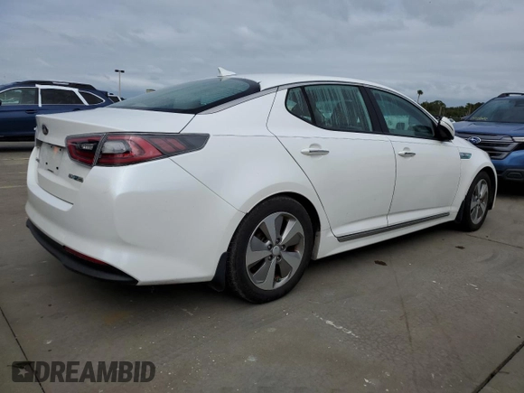 2016 Kia Optima Hybrid EX with VIN KNAGN4AD1G5094117, listed as a Copart auction lot 75078234 with 0 mi miles and Salvage Title. Bid and sale history available at carsss.com. Image 3.