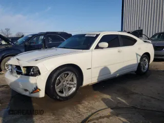 2006 Dodge Charger R/T with VIN 2B3KA53H86H419918, listed as a Copart auction lot 49088385 with 158,949 mi miles and Salvage Title. Bid and sale history available at carsss.com. Image 1.