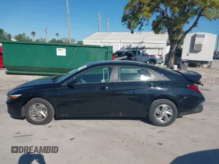2024 Hyundai Elantra SE with VIN KMHLL4DG9RU802003, listed as a IAAI auction lot 41684367 with 2,760 mi miles and . Bid and sale history available at DreamBid. Image 14.