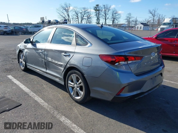 2018 Hyundai Sonata SEL with VIN 5NPE34AFXJH718120, listed as a IAAI auction lot 41847879 with 84,408 mi miles and . Bid and sale history available at carsss.com. Image 3.