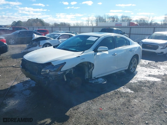 2012 Nissan Maxima 3.5 S with VIN 1N4AA5AP3CC841684, listed as a IAAI auction lot 41193583 with 223,760 mi miles. Bid and sale history available at carsss.com. Image 23.