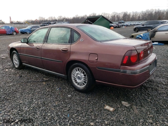 2000 Chevrolet Impala with VIN 2G1WF55K2Y9163971, listed as a Copart auction lot 47093875 with 65,951 mi miles and Salvage Title. Bid and sale history available at carsss.com. Image 2.