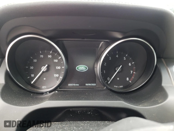 2019 Land Rover Range Rover Evoque SE with VIN SALVP2RX2KH343113, listed as a Copart auction lot 61074615 with 59,310 mi miles and Salvage title. Bid and sale history available at DreamBid. Image 9.