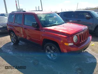 2014 Jeep Patriot Latitude with VIN 1C4NJPFA9ED848955, listed as a IAAI auction lot 41988330 with 130,010 mi miles and . Bid and sale history available at DreamBid. Image 1.