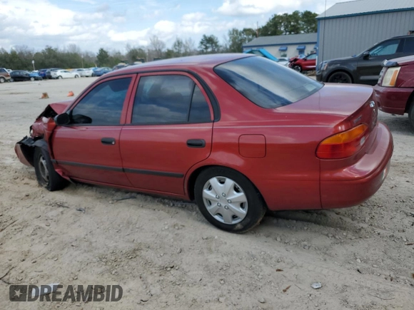 2001 Chevrolet Prizm with VIN 1Y1SK52811Z428154, listed as a Copart auction lot 44947305 with Not provided miles and Salvage title. Bid and sale history available at DreamBid. Image 2.