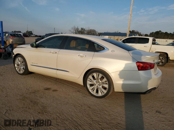 2014 Chevrolet Impala LTZ with VIN 2G1155S35E9263276, listed as a Copart auction lot 47218705 with 202,118 mi miles and Salvage Title. Bid and sale history available at DreamBid. Image 2.