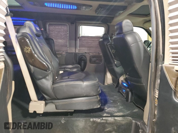 2012 GMC Savana Cargo Van YF7 Upfitter with VIN 1GDS8DC49C1150688, listed as a Copart auction lot 44946485 with 96,026 mi miles and Salvage Title. Bid and sale history available at carsss.com. Image 11.