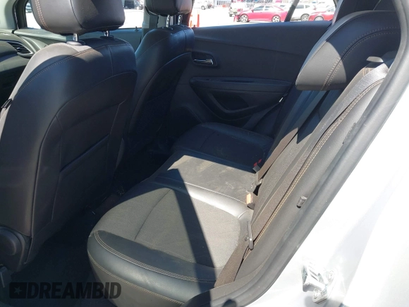2018 Chevrolet Trax LT with VIN KL7CJLSB4JB734606, listed as a IAAI auction lot 41838892 with 42,122 mi miles. Bid and sale history available at carsss.com. Image 8.