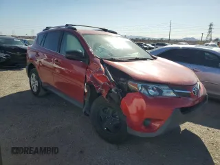 2013 Toyota RAV4 LE with VIN JTMZFREV0DD020567, listed as a Copart auction lot 48603155 with 113,016 mi miles and Salvage Title. Bid and sale history available at DreamBid. Image 4.