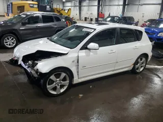 2006 Mazda 3 S Grand Touring with VIN JM1BK343961418343, listed as a Copart auction lot 82335134 with 93,379 mi miles and Salvage Title. Bid and sale history available at DreamBid. Image 1.