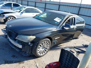2012 BMW 7 Series 750Li xDrive with VIN WBAKC8C53CC435553, listed as a IAAI auction lot 41852097 with 127,418 mi miles and . Bid and sale history available at DreamBid. Image 2.