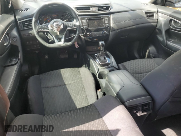 2020 Nissan Rogue S with VIN 5N1AT2MT5LC813067, listed as a Copart auction lot 59952695 with 38,467 mi miles and Salvage title. Bid and sale history available at DreamBid. Image 8.
