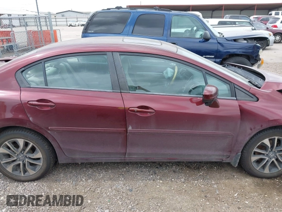 2014 Honda Civic Sedan EX with VIN 19XFB2F82EE020519, listed as a IAAI auction lot 41888819 with 127,412 mi miles. Bid and sale history available at carsss.com. Image 14.