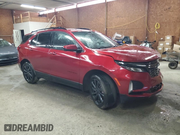 2024 Chevrolet Equinox RS с VIN 3GNAXWEG5RS105364, выставлен на аукционе Copart как лот 60456595 с пробегом 31 440 миль миль и Списание • Salvage title. История ставок и продаж доступна на DreamBid. Изображение 4.