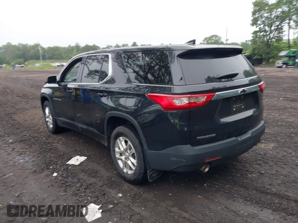 2021 Chevrolet Traverse LS with VIN 1GNERFKW3MJ252834, listed as a IAAI auction lot 42505849 with 55,012 mi miles and . Bid and sale history available at DreamBid. Image 3.