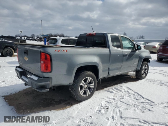 2018 Chevrolet Colorado 4WD LT with VIN 1GCHTCEN9J1117846, listed as a Copart auction lot 44195815 with 137,145 mi miles and Clean title. Bid and sale history available at DreamBid. Image 3.