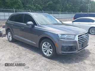 2019 Audi Q7 Premium Plus with VIN WA1LAAF78KD012598, listed as a IAAI auction lot 42340544 with 127,515 mi miles and . Bid and sale history available at DreamBid. Image 1.