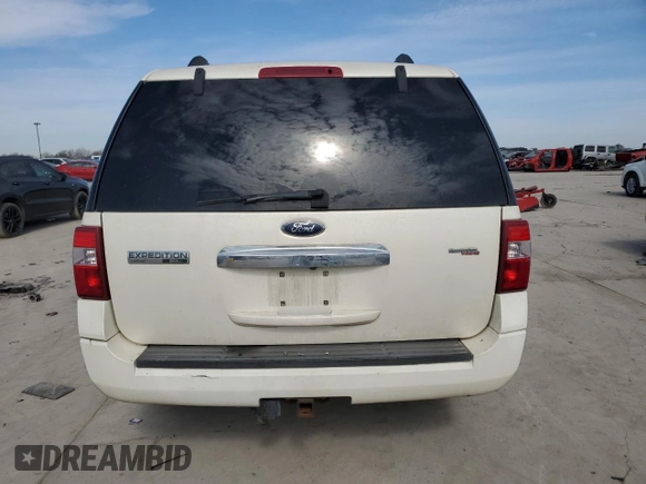 2008 Ford Expedition EL Limited with VIN 1FMFK19568LA08229, listed as a Copart auction lot 46270935 with 218,131 mi miles and Salvage Title. Bid and sale history available at carsss.com. Image 6.
