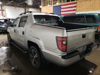 2012 Honda Ridgeline Sport with VIN 5FPYK1F74CB456121, listed as a Copart auction lot 52828045 with 116,118 mi miles and Salvage Title. Bid and sale history available at carsss.com. Image 2.
