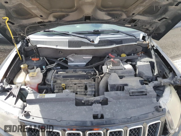 2014 Jeep Compass Altitude with VIN 1C4NJCBA0ED843822, listed as a Copart auction lot 50509205 with 108,811 mi miles and Salvage Title. Bid and sale history available at carsss.com. Image 11.