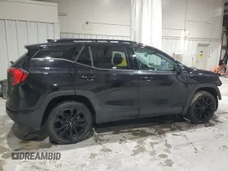 2019 GMC Terrain SLT with VIN 3GKALVEV1KL318698, listed as a Copart auction lot 47578195 with 74,001 mi miles and Salvage Title. Bid and sale history available at carsss.com. Image 3.