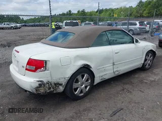 2006 Audi A4 3.0L с VIN WAUDT48H06K009995, выставлен на аукционе IAAI как лот 42280670 с пробегом 97 912 миль миль и . История ставок и продаж доступна на DreamBid. Изображение 4.