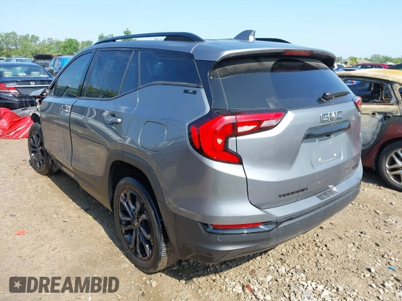 2021 GMC Terrain SLE z VIN 3GKALTEV1ML358898, wystawiony jako IAAI lot #42430344 z przebiegiem 39 443 mil mil oraz . Historia ofert i sprzedaży dostępna na DreamBid. Obrazek 3.