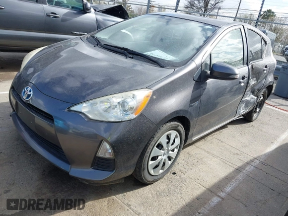 2013 Toyota Prius One with VIN JTDKDTB3XD1531535, listed as a IAAI auction lot 41723774 with 135,518 mi miles. Bid and sale history available at carsss.com. Image 2.