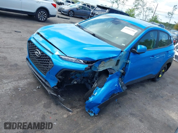 2021 Hyundai Kona SE with VIN KM8K12AA7MU638068, listed as a IAAI auction lot 42012280 with 67,637 mi miles and . Bid and sale history available at DreamBid. Image 17.