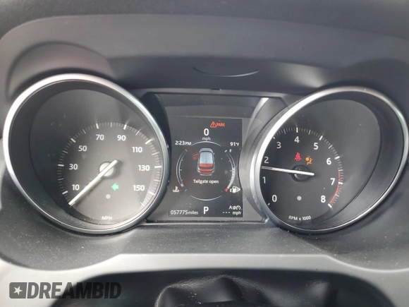 2018 Land Rover Range Rover Evoque SE Premium with VIN SALVC2RXXJH274875, listed as a Copart auction lot 70168273 with 57,775 mi miles and . Bid and sale history available at DreamBid. Image 9.