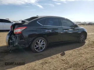 2015 Nissan Sentra SV with VIN 3N1AB7AP3FY231673, listed as a Copart auction lot 51539645 with 155,434 mi miles and Salvage Title. Bid and sale history available at carsss.com. Image 3.