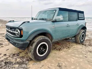 2022 Ford Bronco с VIN 1FMEE5DP3NLB62749, выставлен на аукционе Copart как лот 60267875 с пробегом 60 062 миль миль и Списание • Salvage title. История ставок и продаж доступна на DreamBid. Изображение 2.