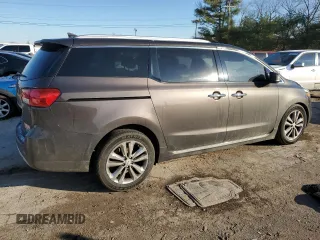 2018 Kia Sedona SX-L with VIN KNDME5C16J6394039, listed as a Copart auction lot 84510944 with 127,694 mi miles and Salvage Title. Bid and sale history available at carsss.com. Image 3.