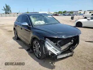 2018 Audi SQ5 Premium Plus with VIN WA1A4AFY6J2222926, listed as a Copart auction lot 51795383 with 64,658 mi miles. Bid and sale history available at carsss.com. Image 12.