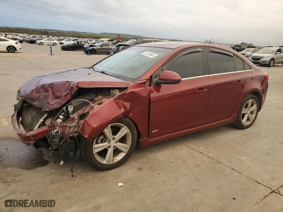 2015 Chevrolet Cruze LT with VIN 1G1PE5SB1F7119549, listed as a Copart auction lot 81198844 with 96,228 mi miles and Salvage Title. Bid and sale history available at carsss.com. Image 1.