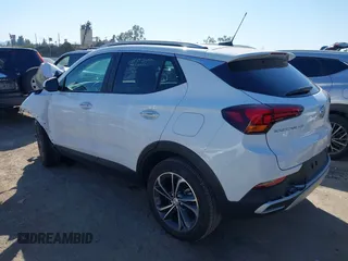 2023 Buick Encore GX Select with VIN KL4MMDS22PB084486, listed as a IAAI auction lot 41668381 with 14,814 mi miles and . Bid and sale history available at DreamBid. Image 3.