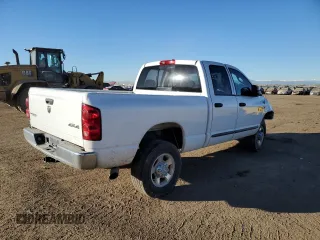 2007 Dodge Ram 2500 SLT with VIN 3D7KS28A47G840547, listed as a Copart auction lot 87749915 with 166,124 mi miles and Salvage Title. Bid and sale history available at carsss.com. Image 3.