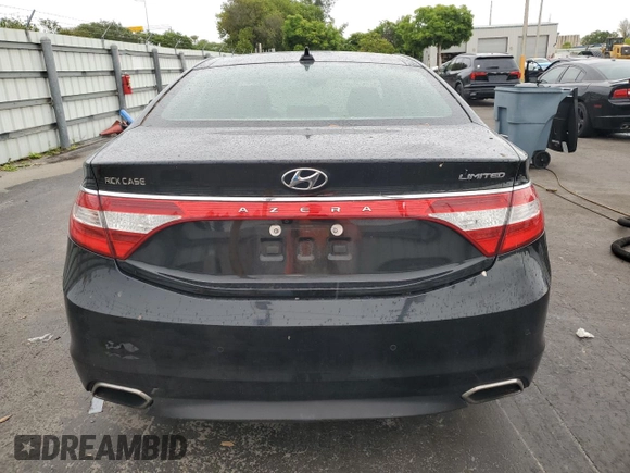 2017 Hyundai Azera Limited z VIN KMHFH4JG1HA591009, wystawiony jako Copart lot #63236595 z przebiegiem 118 042 mil mil oraz Szkoda całkowita • Salvage title. Historia ofert i sprzedaży dostępna na DreamBid. Obrazek 6.